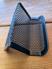 Black Mesh Metal Desktop Business Card Holder — photo 3