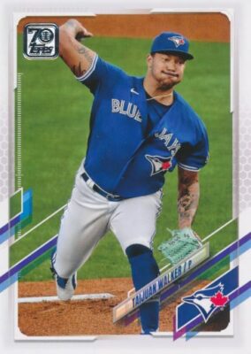 2021 Topps #540 TAIJUAN WALKER - Toronto Blue Jays
