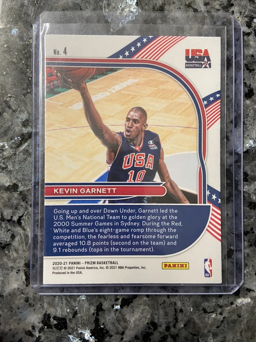 Kevin Garnett USA Basketball Mens National Team 2000 Sydney