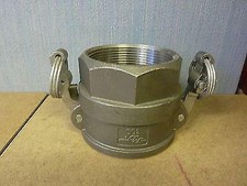 PT Coupling 30D 3" Aluminum Part D Coupler x Female NPT Thread 316SS 7899