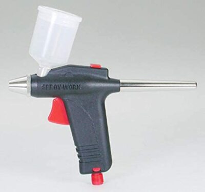 Tamiya No. 20 Spray Work Basic Compressor Set with Air Brush 74520