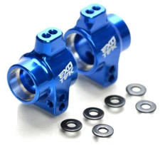 Exotek Associated DR10 / DB10 / B5 Blue Aluminum HD Rear Hub Set 1956