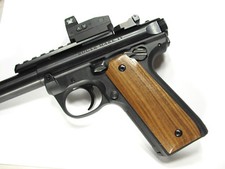 Finished Walnut Ruger Mark IV 22/45 Grips MK 4