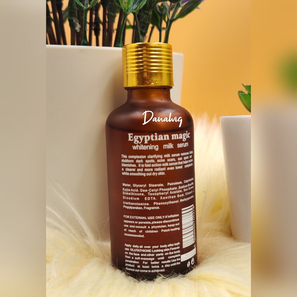 magic glutathione serum AUTHENTIC Egyptian Nature Secret Lightening 50ml x 1 bottle Spf 15 Package A - 1