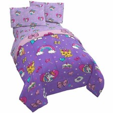 JoJo Siwa "Rainbows and Donuts" Kids Reversible Twin Bed Set - W3357123291