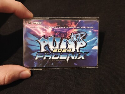 Pump it up Phoenix 2024 Andamiro AM Pass Phoenix Logo