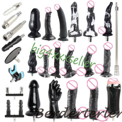 Sex Machine Big Black Dildos VAC-U-LOCK Vibrator For Women Attachments sex Toys