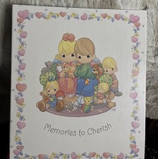 Vintage Hallmark Precious Moments Photo Album Scrapbook  Memories To Cherish  