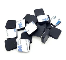 3/4' Wide x 3/16" Thick Square Square Stick on Rubber Feet Bumpers Pads Spacers