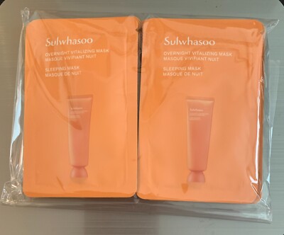 Sulwhasoo Overnight Vitalizing Mask 5ml x 10pcs 50ml Sleeping Mask US Seller