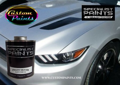 Ford Ingot Silver Paint Code Ux Urethane Based Automotive Mustang Ebay