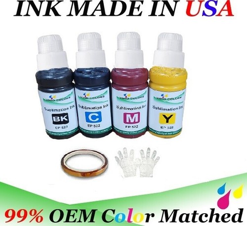 VC Sublimation Ink (non-OEM) 522 502 for Ecotank ET- 2720 2760 3710 3760 4700 - Picture 6 of 20