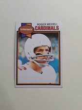 1979 Topps Roger Wehrli #381 football card Saint Louis Cardinals