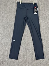 Under Armour Women's HeatGear Compression Mid Rise Crop Leggings Size S NWT