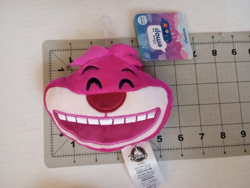 Emoji Cheshire Cat Dual Faced Plush Alice in Wonderland New Disney Store - Picture 3 of 3