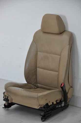 Sitz vorne rechts BMW E60 E61 RHD LCI Faherseite Sitzheizung Leder Dakota Beige