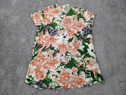H&M Kaftan Dress Womens Extra Large Floral SS2020 Viscose - Picture 7 of 8