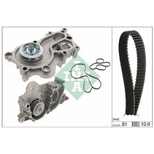 Wasserpumpe + Zahnriemensatz für Seat Leon 5F1 SC 5F5 ST 5F8 MII INA 24620400