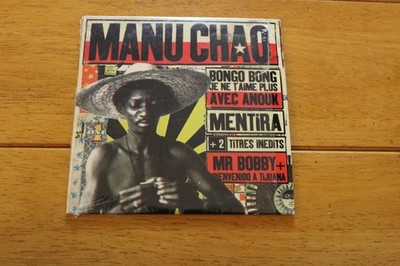 Manu Chao CD Single Bongo Bong / Je Ne T'Aime Plus France Promo Rock Latin Pop