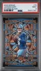 2025 Panini Mosaic Jaxson Dart Rookie Stained Glass SSP *Case Hit* PSA MINT 9
