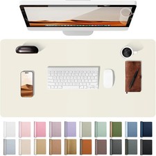 Office Desk Mat, Desk Pad Protector, Large Mouse Pad, Waterproof Non-Slip PU Des