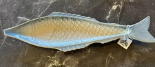 Keramik Fisch Servierplatte blau weiß Fisch Fingerfood Schale vers. Motive