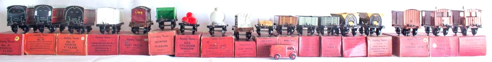 Large British Lot of 18 Hornby Meccano 0-gauge Freight Stock | Original Boxes - Image 4 of 4