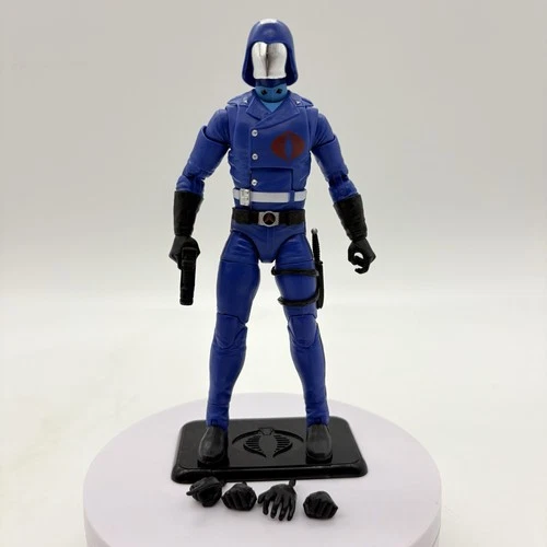 G.I. Joe Classified Series Cobra Commander 6" Action Figure Retro Complete 2023