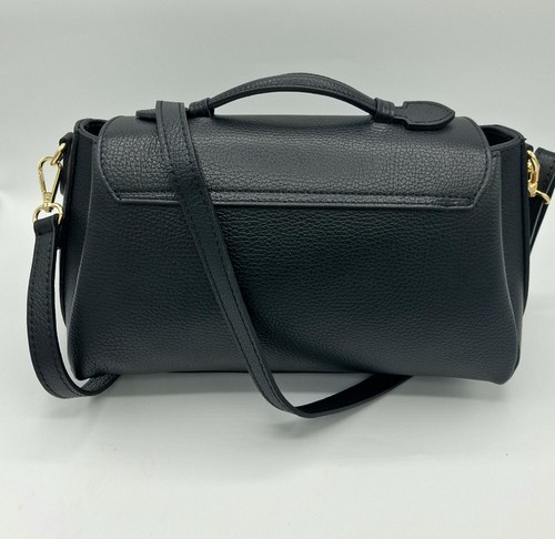 Borsa Donna a Mano In Vera Pelle Con Tracolla Regolabile Made In Italy - Foto 3 di 8