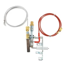 Propane Gas Fireplace Pilot Assembly Thermocouple Thermopile for Empire Stoves