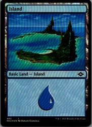 Island (483) - Foil - Modern Horizons 2 MTG