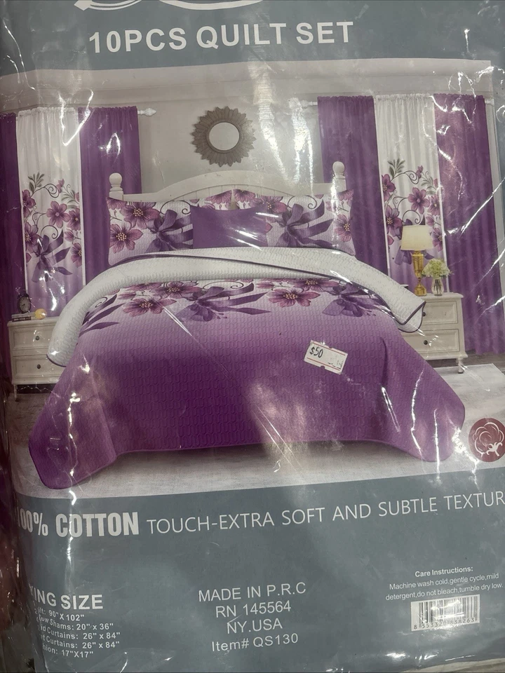 Nuevo Mackenzie Blocks Almohada Sham Estándar Acolchado Tradición Americana Algodón Foto 3 de 4