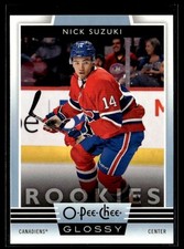 2019-20 Upper Deck O-Pee-Chee Glossy Rookies Nick Suzuki Rookie Montreal
