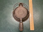 Vintage Wagner Cast Iron Miniature Salesman Sample Toy 1910 Sydney 0 Waffle Iron