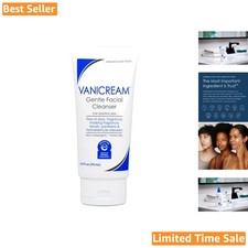 2.5 Fl Oz Gentle Face Wash for Makeup Removal, Free from Irritants  Fragrance