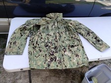 USN US Navy Working Uniform NWU Type III GoreTex APEC Parka Medium X Long