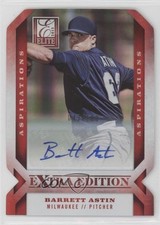 2013 Elite Extra Edition Aspirations Die-Cut Signatures Barrett Astin Auto 0u66