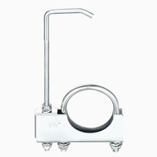 2.5 Universal Exhaust Clamp With Hanger For Car And Truck Exhaust Pipe