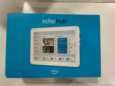 Amazon Echo Hub 8” smart home control panel with Alexa
