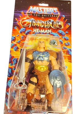 Mattel Masters of the Universe x ThunderCats Actionfigur He-Man 14 cm MOC OVP