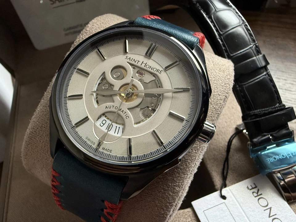 Reloj automático para hombre Saint Honoré Paris - Hecho en Suiza - Sellita SW200 - eta 2824 Foto 4 de 4