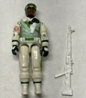 Vintage GI JOE  1986 Iceberg & Gun v1 Figure