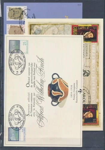 XE60647 Belgium joint issues First Day Sheet used