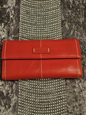 Stunning Red Leather Gucci Purse Wallet Excellent Condition