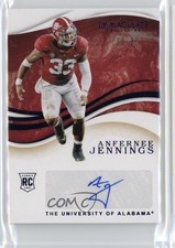 2020 Panini Immaculate Collegiate Auto Blue /25 Anfernee Jennings #48 Auto 1cx3