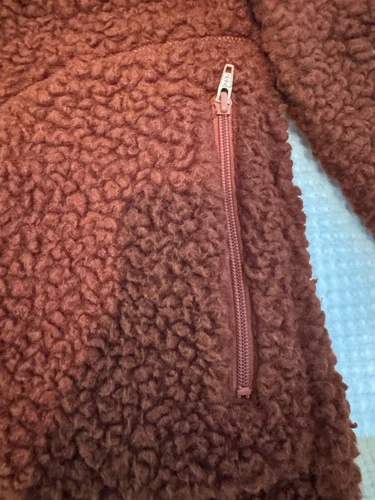 NN07 Men’s Rust Mort Fleece Jacket - Size Small (see description) image 7