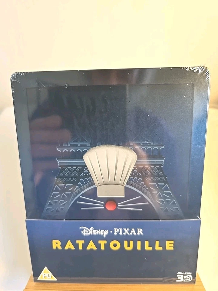 DISNEY  PIXAR  RATATOUILLE  3D  +  2D  BLU-RAY   STEELBOOK,  (  LOOSE  DISCS  ) - Image 3 of 4