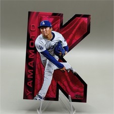 2025 Topps K Zone Die-Cut Insert Yoshinobu Yamamoto Dodgers #KZ-12