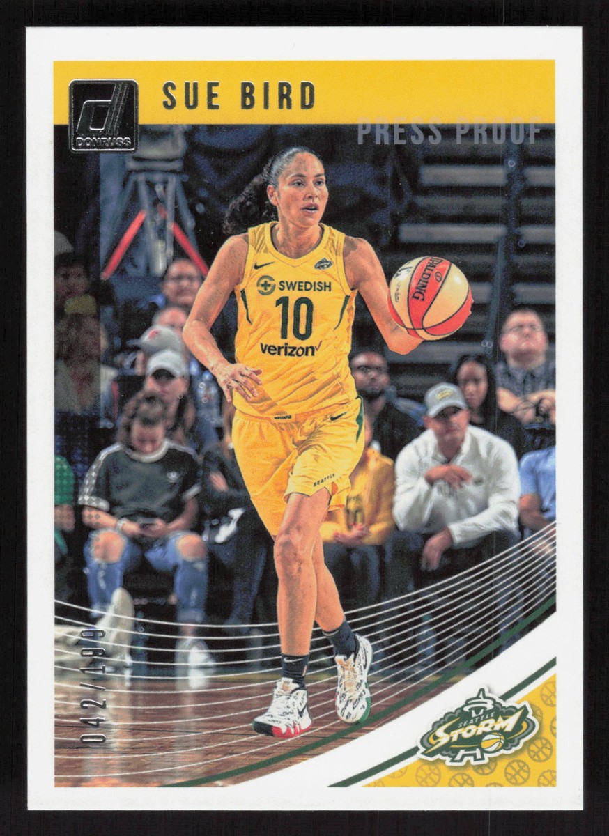 2019 Donruss WNBA #34 Sue Bird Silver Press Proof #/199 | eBay