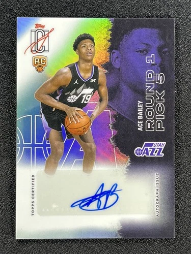 2025 Topps Signature Ace Bailey Base (RAW)
